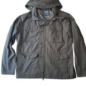 Abercrombie & Fitch Black Military Jacket
